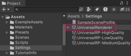 选择一个渲染器。