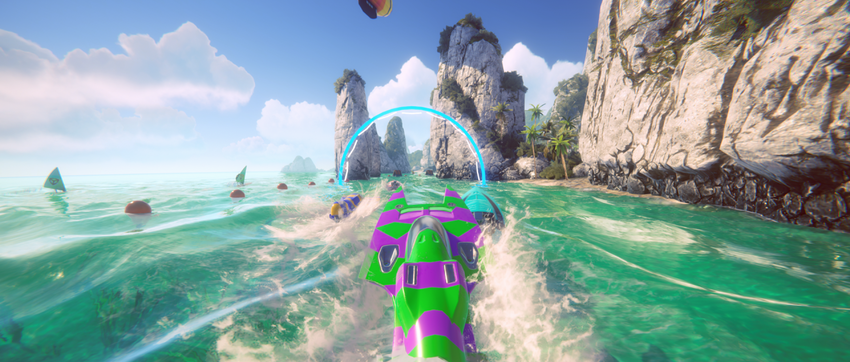 关闭运动模糊效果的场景。