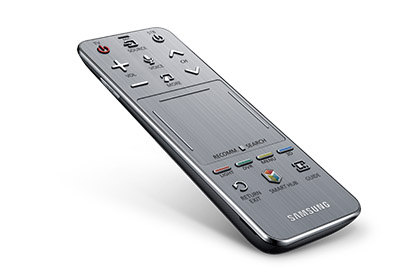 Touch Remote -- Large clickable touchpad is the main input mechanism