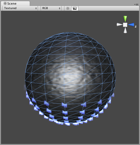 Un MPE adjunto a una esfera con Systematic habilitado