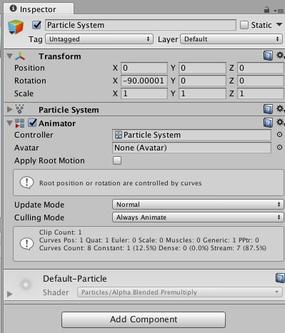 Using Particle Systems In Unity Unity Manual