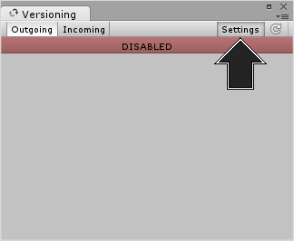 La pestaña Versioning