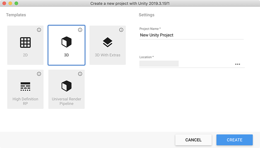 Create a Project in the Hub