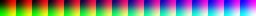 画像は,16x16x16カラールックアップテクスチャ（LUT）を用いて,256x16の次元のテクスチャが表示されます。結果の品質が低すぎる場合,1024x32テクスチャがより良い結果となります。（メモリ消費が大きくなります）