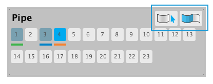 メインボタンパネル