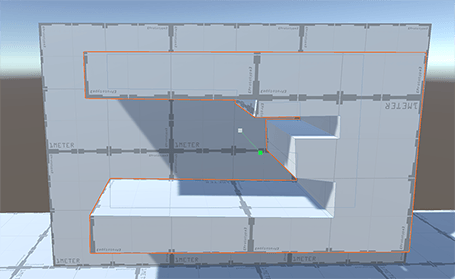 2D 形状を押し出して 3D メッシュにする