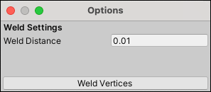 Weld Vertices アイコン