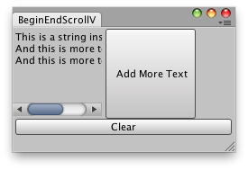 Editorguilayout Beginscrollview Unity スクリプトリファレンス