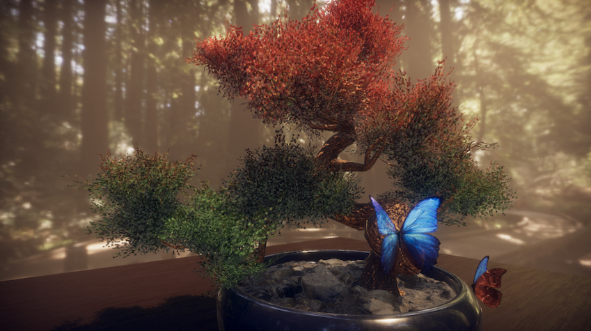 Shader Graph を使用して作成されたシェーダー。