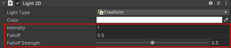 Freeform のプロパティ