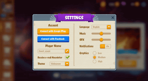 Text and fonts example