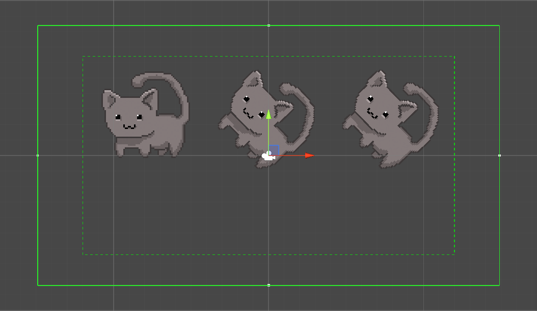 Pixel Perfect Camera のギズモ
