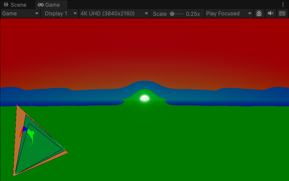 色域クリップデバッグビュー