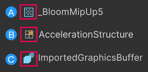 Render Graph Viewer のアイコン