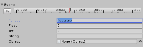 Footstep 함수를 호출하는 이벤트