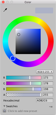 Unity 컬러 피커(Unity Color Picker) 창