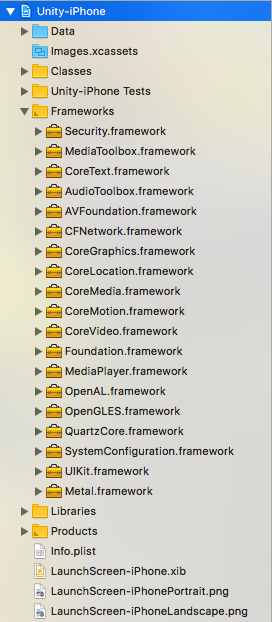 unity xcode icon