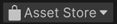 Asset Store button on the Editor toolbar