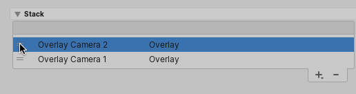 카메라 스택에서 카메라 제거