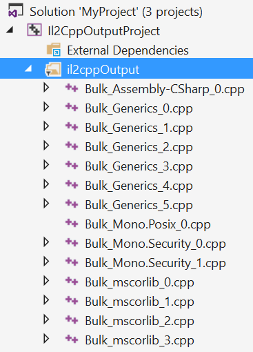 Figure 2. Il2CppOutputProject