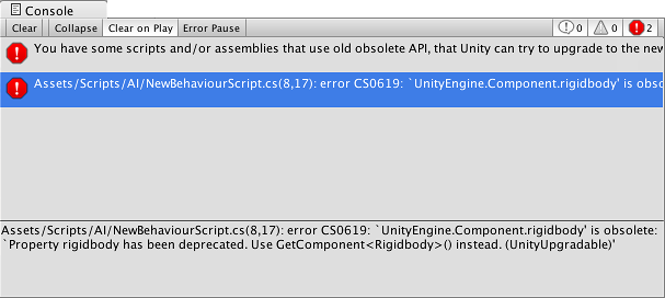 Unity console. Play Console Error API. Ошибка консоли скрипт не сохранён. Unity Console Error mem.