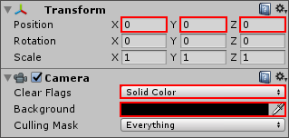 Camera settings for HoloLens