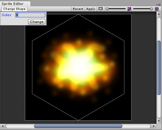 Sprite Editor: Polygon resizing - shape