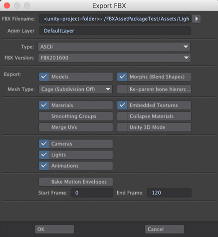 how to use unity fbx exporter