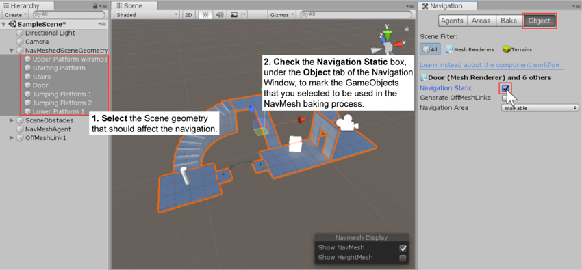 Building A Navmesh Unity Manual