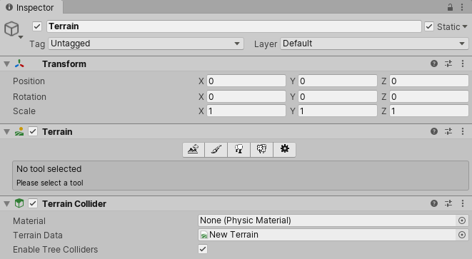 New Terrain and Parts Built-In Materials - Release Build