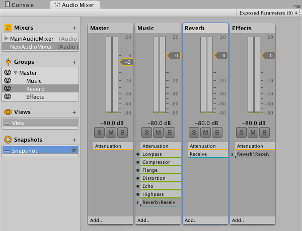 Audio Mixer Slider Update - Visually Conform to Standard Mixing