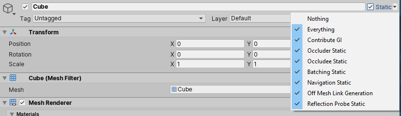 Look For Dynamic Options In Statically Bad Positions