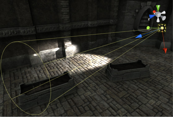 Lighting in outlet unity 3d