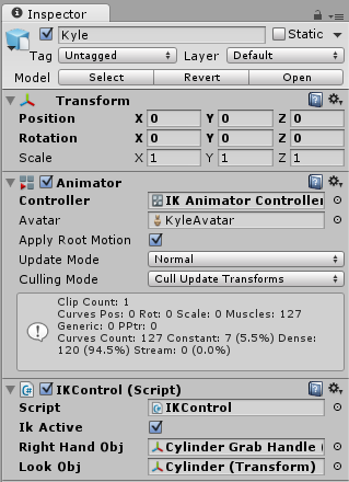 Unity - Manual: Inverse Kinematics