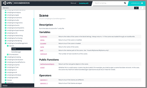 Unity - Manual: Offline documentation