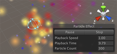 Unity - Manual: Using the Built-in Particle System