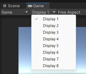 Unity - Manual: Multi-display