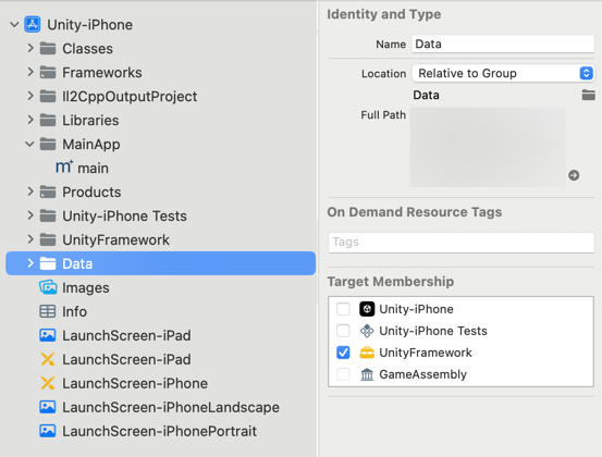 what is an xcode target