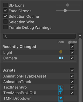 How can I turn off gameobjects icons in camera view? - Questions & Answers  - Unity Discussions