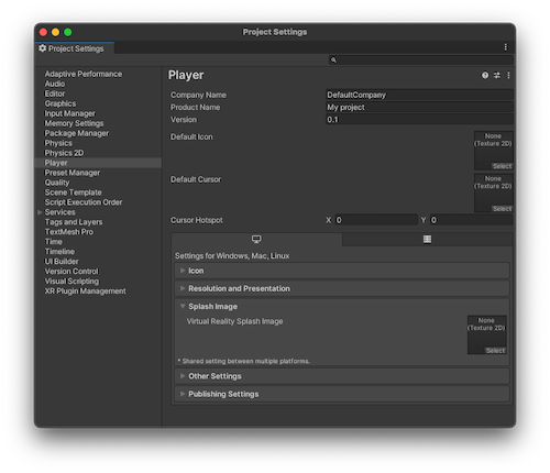 SETTINGS MENU in Unity 