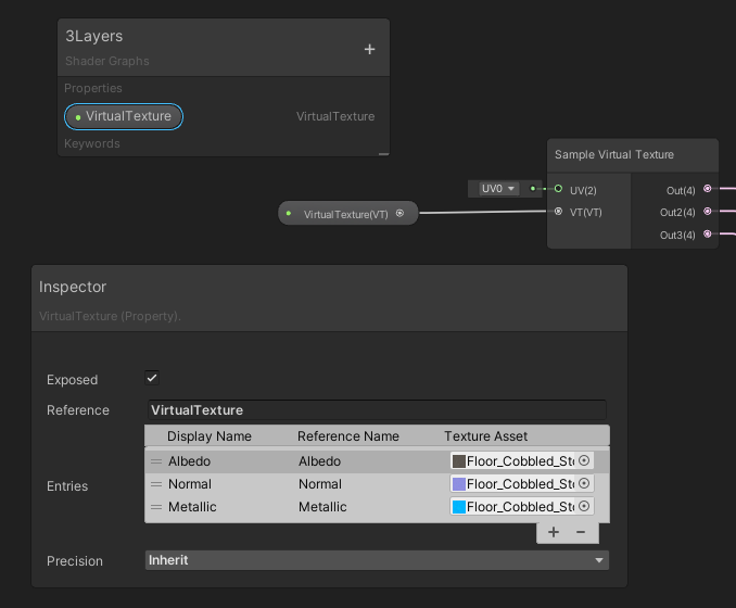 Texture – Graph workflow