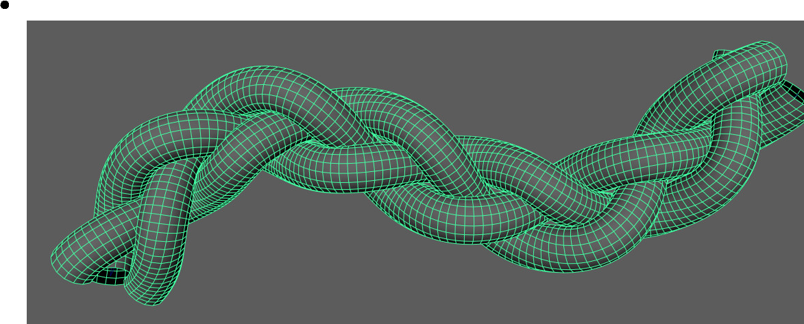 mesh braid render