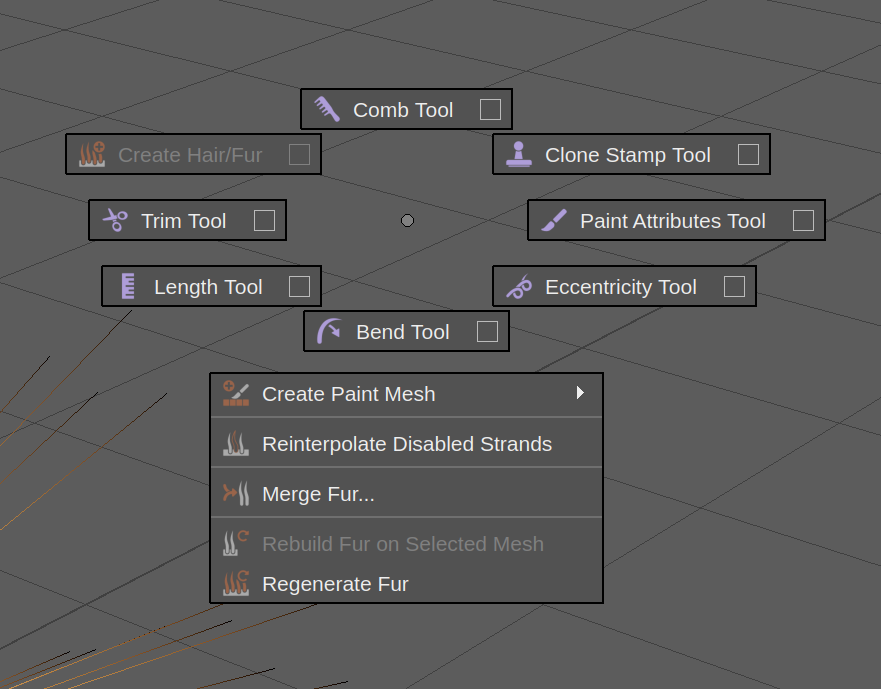 marking menu D+LMB